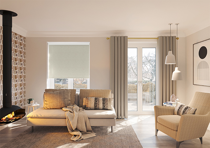 Chevron Stripe, Wheat - Roller Blind - Image 8
